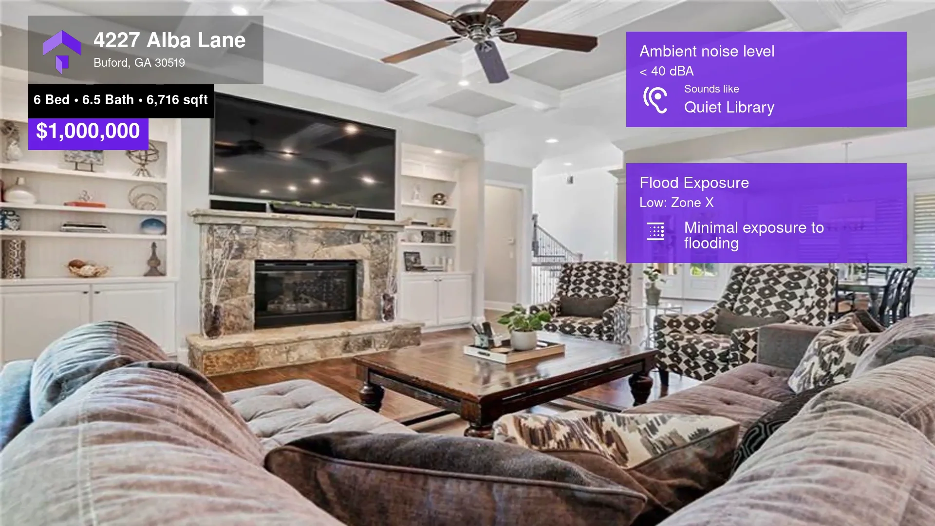 1,000,000 SingleFamily Home for sale 4227 Alba Lane, Buford, GA