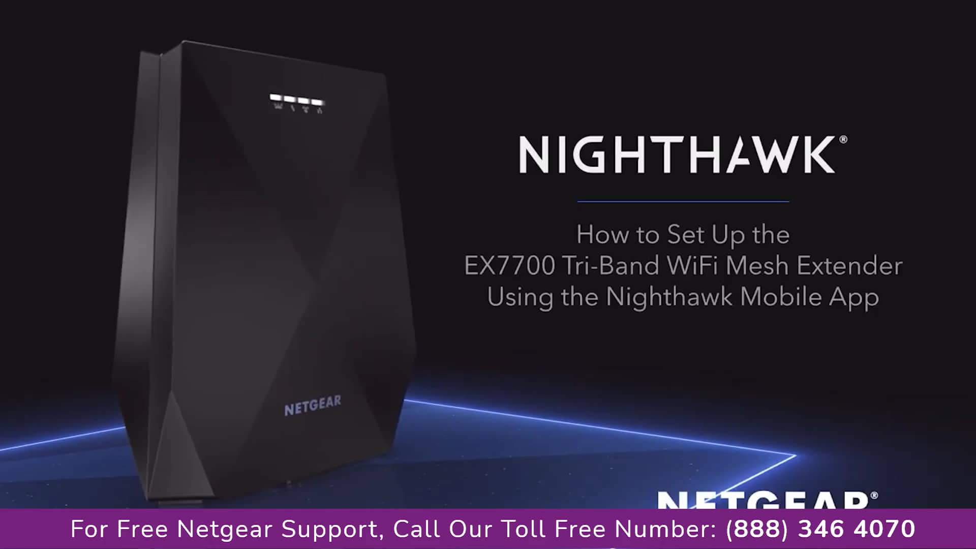 Nighthawk Mesh WiFi 6 System Setup setup on Vimeo