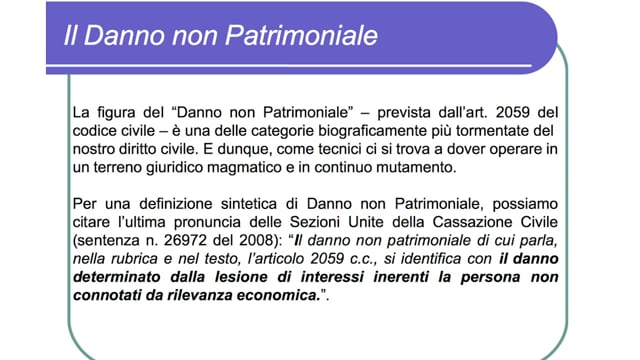 Le valutazioni per il risarcimento del Danno Psichico in ambito Medico-Legale e Assicurativo