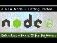 Learn Node JS Getting Started