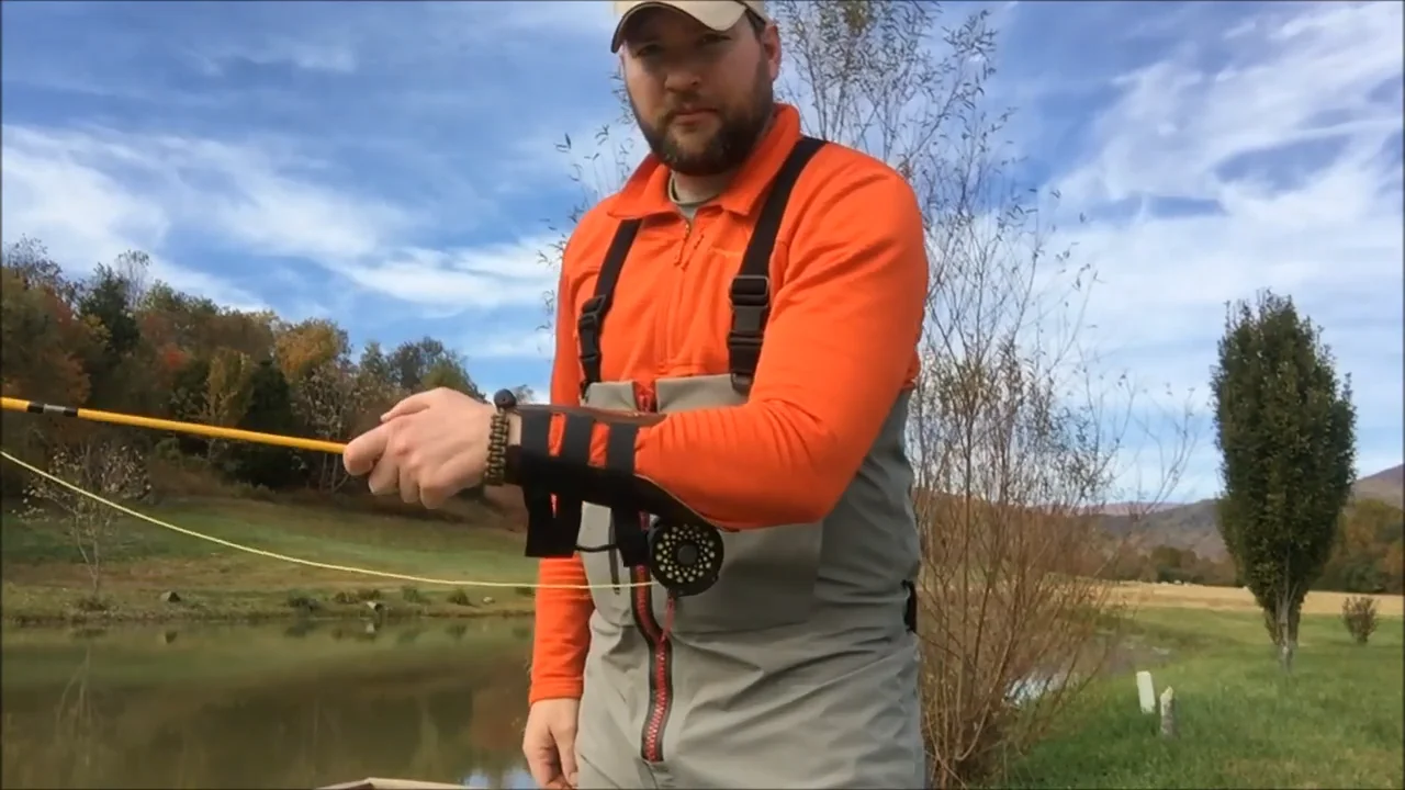 Adaptive fly fishing with Vivarelli reel and Strong-Arm 