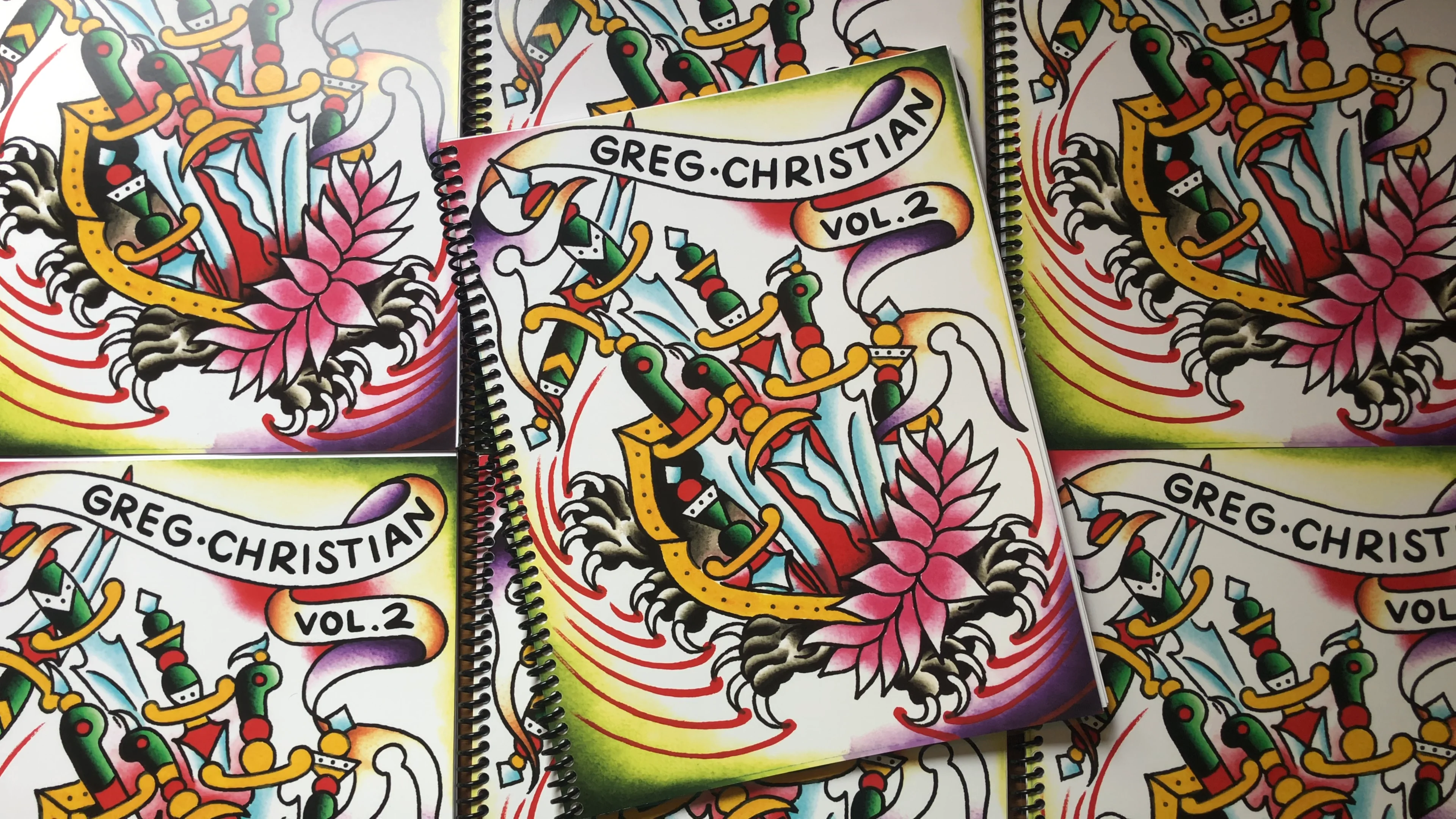 Greg Christian - Tattoo Faction Sketchbook Vol. 2 on Vimeo