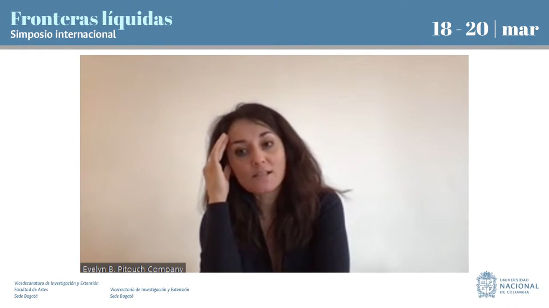 Simposio Fronteras Líquidas - Evelyn Biecher, Millones de seres viviendo juntos en soledad #3