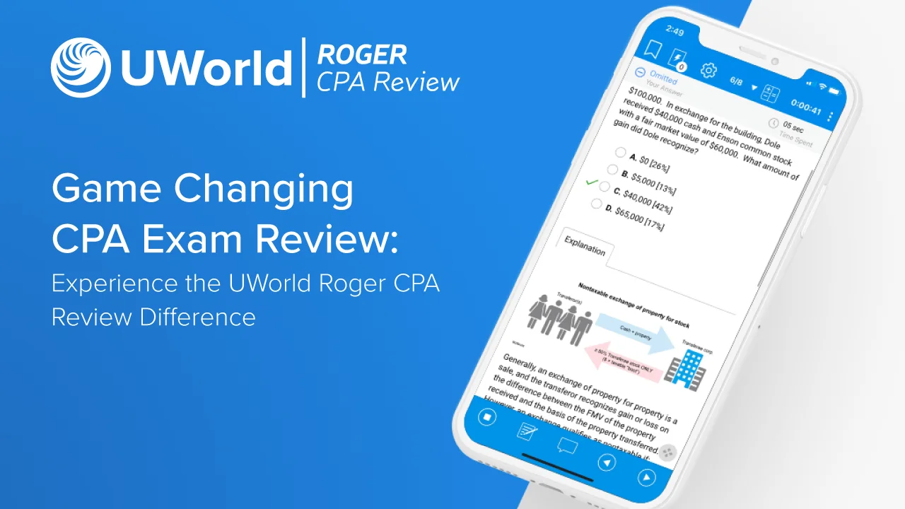 Game-Changing CPA Exam Review: Explore the UWorld Roger CPA Review  Difference