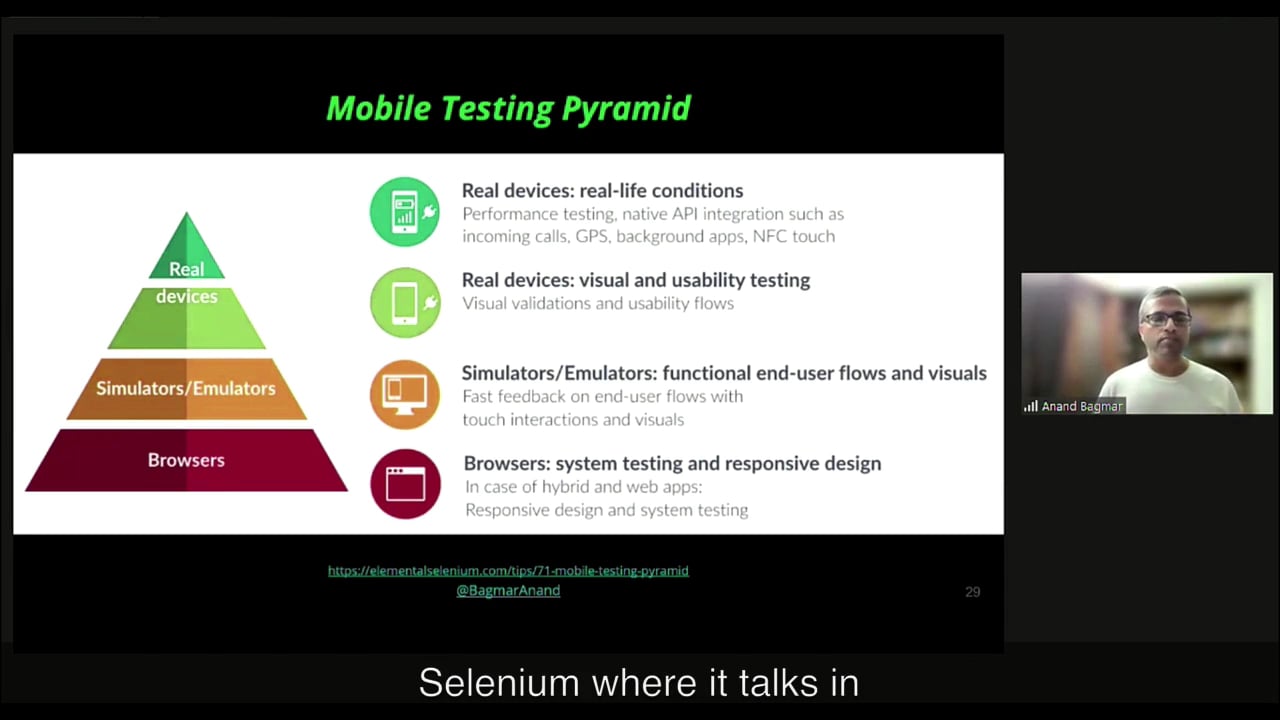 Mobile App Testing & Release Strategy on Vimeo