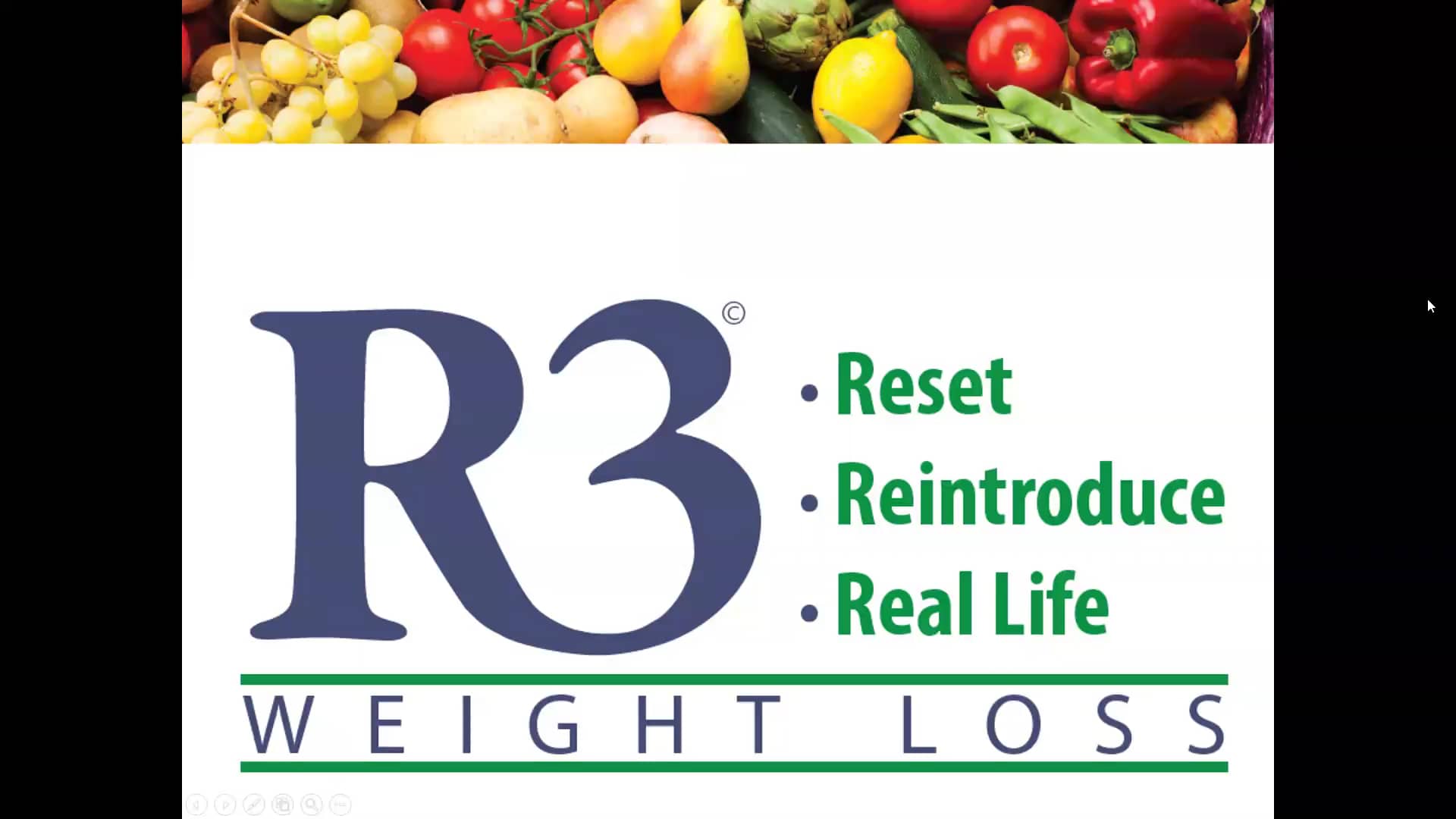 R3 Weight Loss Plan Info Session on Vimeo