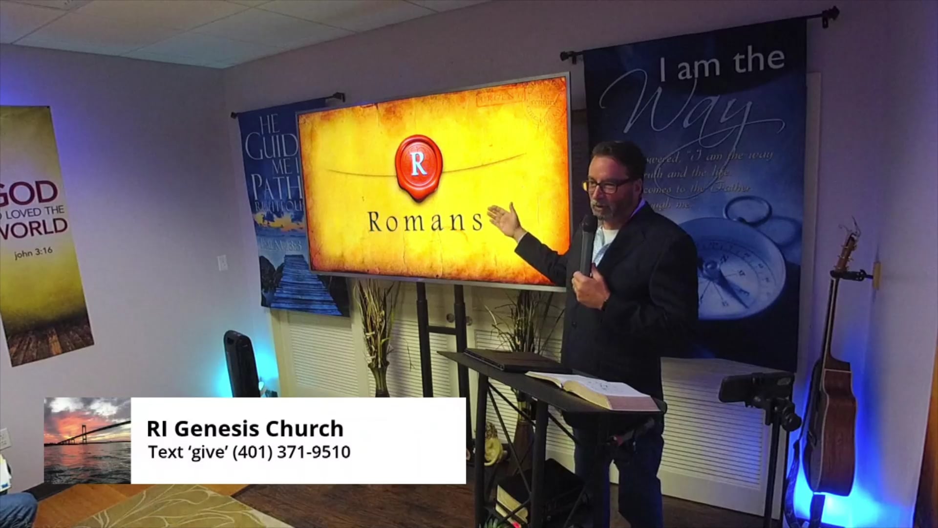 Tuned in to Holy Spirit Pastor George Ellingwood