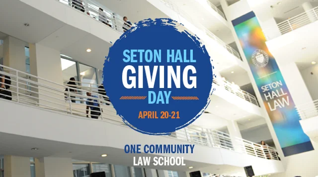 Seton Hall Law Giving Day 2021 · GiveCampus