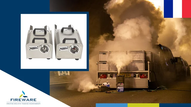 Générateur de fumée sur batterie Cirrus: pour d'exercices pompiers -  FireWare