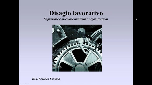 Disagio lavorativo: supportare e orientare individui e organizzazioni