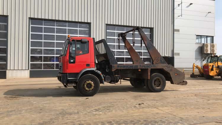 2001 Seddon Atkinson STRATO 275 4x2 Skip Loader Lorry Manual Gear Box Leeds April 21