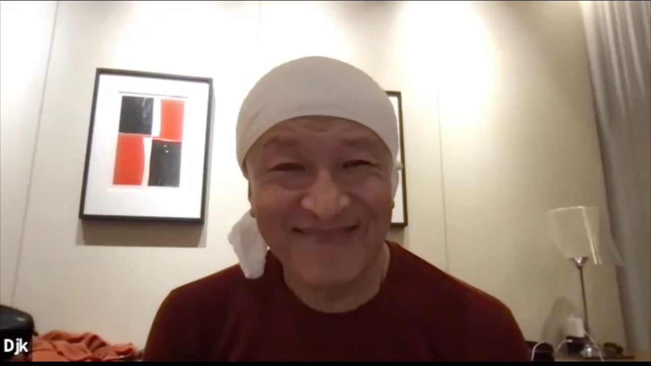 仁波切對話佛學博士研究生