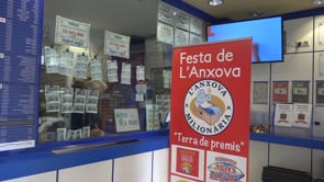 L'Anxova Milionària ven la butlleta guanyadora del 'Gordo de la Primitiva'