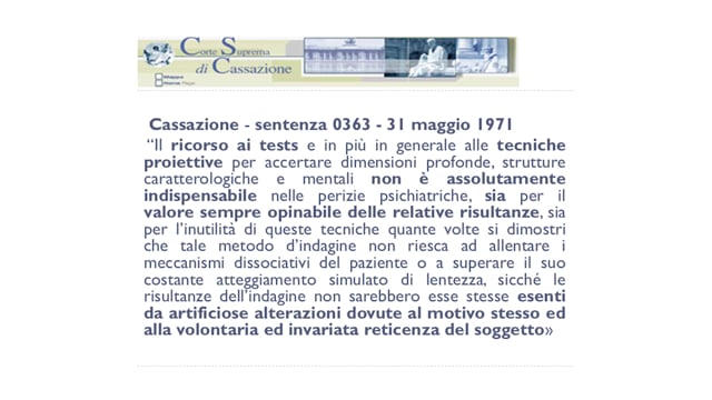 Criteri di ammissibilità dei test in ambito forense: dalla scelta dei reattivi alla stesura del report [1/2]