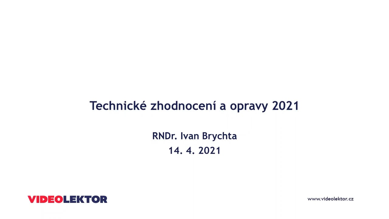 Technické zhodnocení a opravy 2021