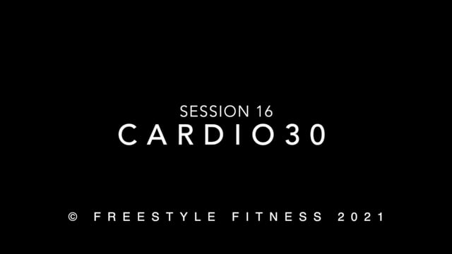 Cardio30: Session 16