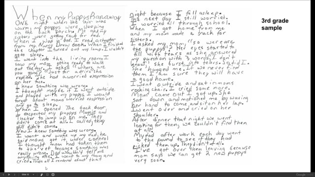 What’s the Meaning? Reading with Complexity and Writing Narratives (English)