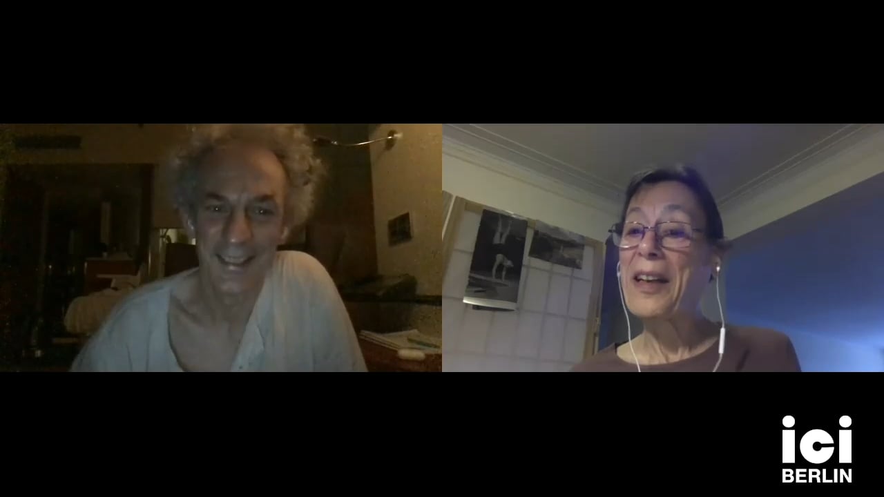 Talk by Yvonne Rainer & Xavier Le Roy