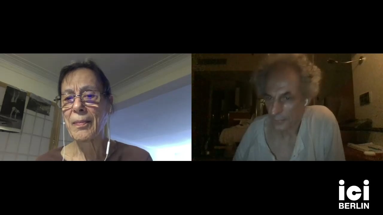 Discussion with Yvonne Rainer & Xavier Le Roy
