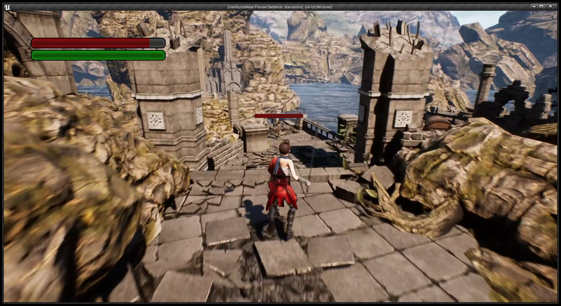 Unireal & Wwise Project: ElvenRuinsMelee