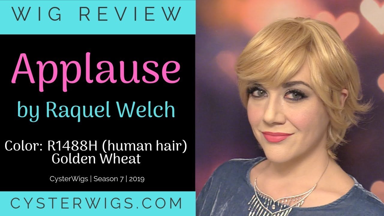 CysterWigs Wig Review Applause by Raquel Welch Color RH1488 human hair version S7E1062 2019