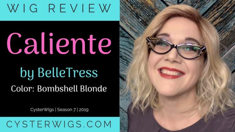 CysterWigs Wig Review Caliente by BelleTress Color Bombshell Blonde S7E1064 2019