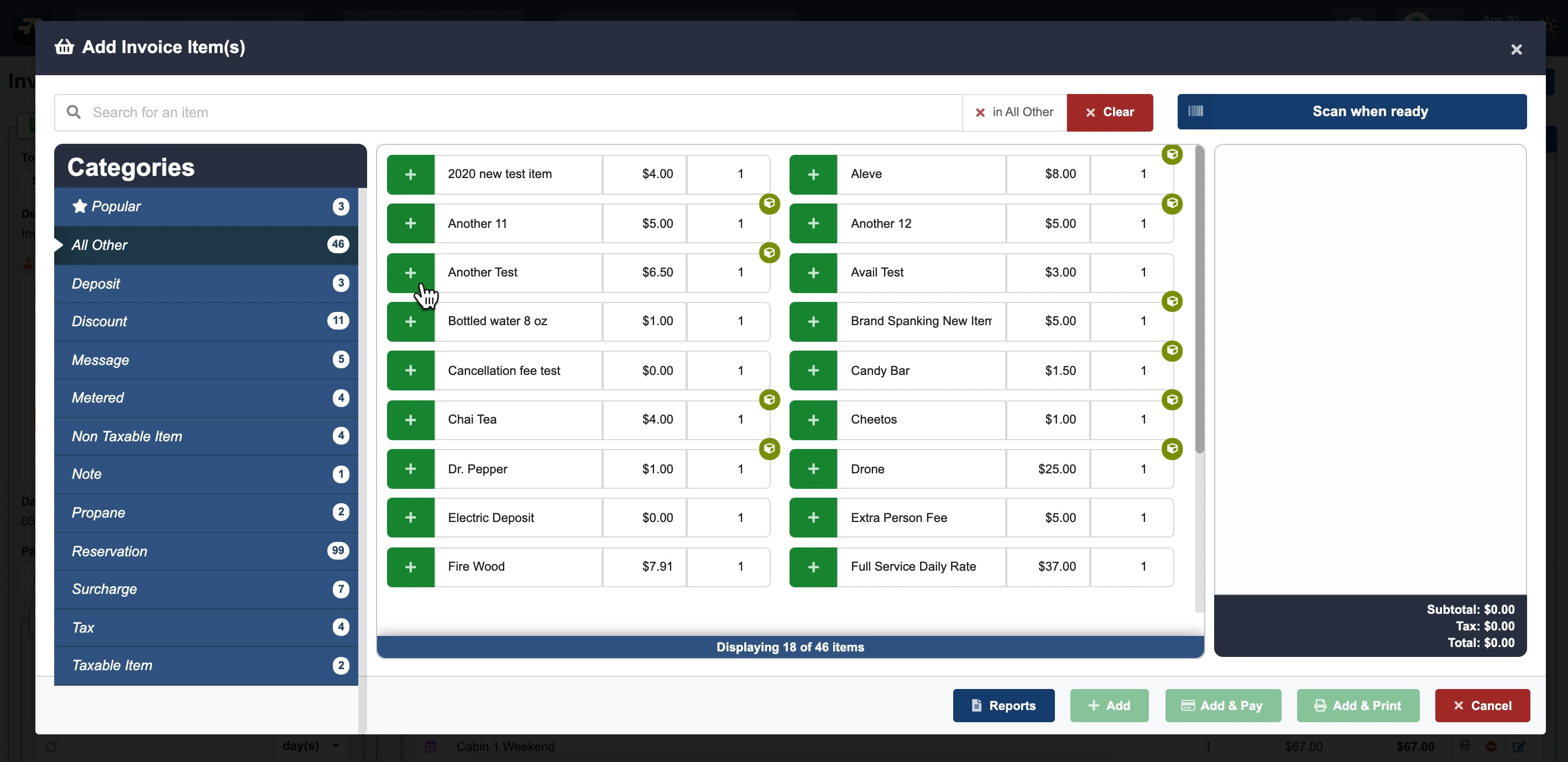 Training Videos - Running tab-individual invoice item receipt option on ...