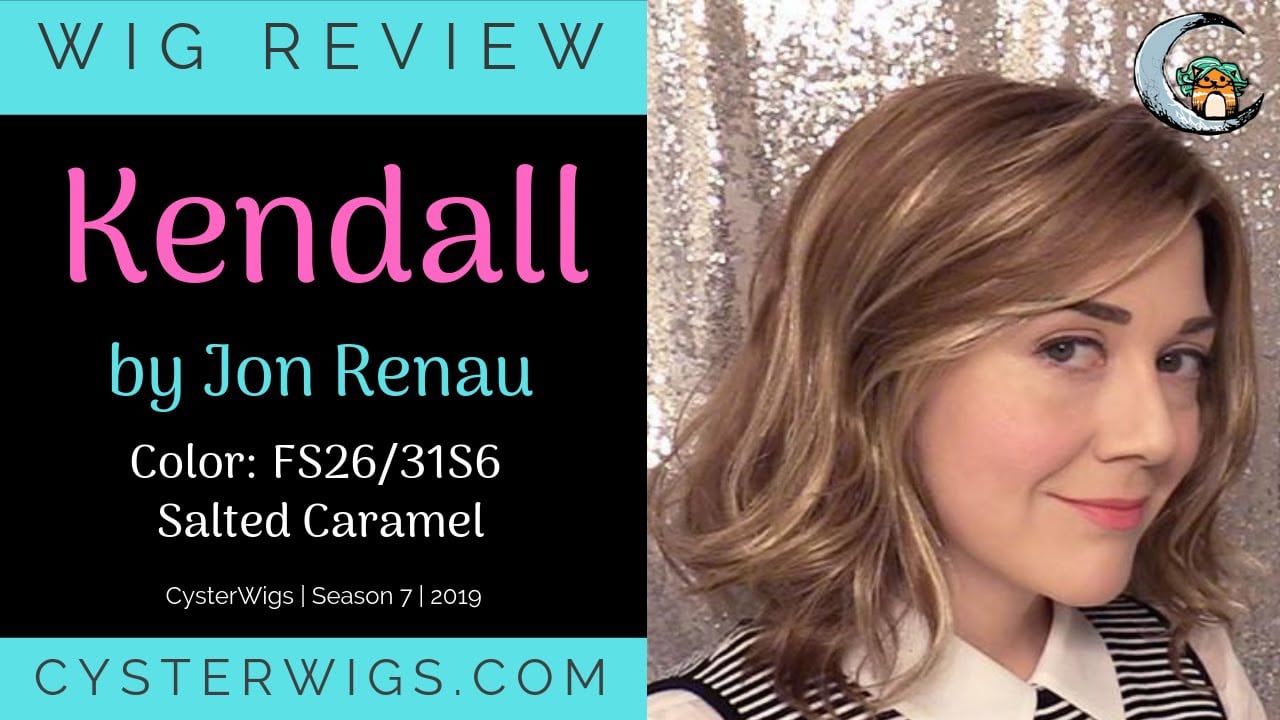 CysterWigs Wig Review Kendall by Jon Renau Color FS26 31S6 Salted Caramel S7E1073 2019