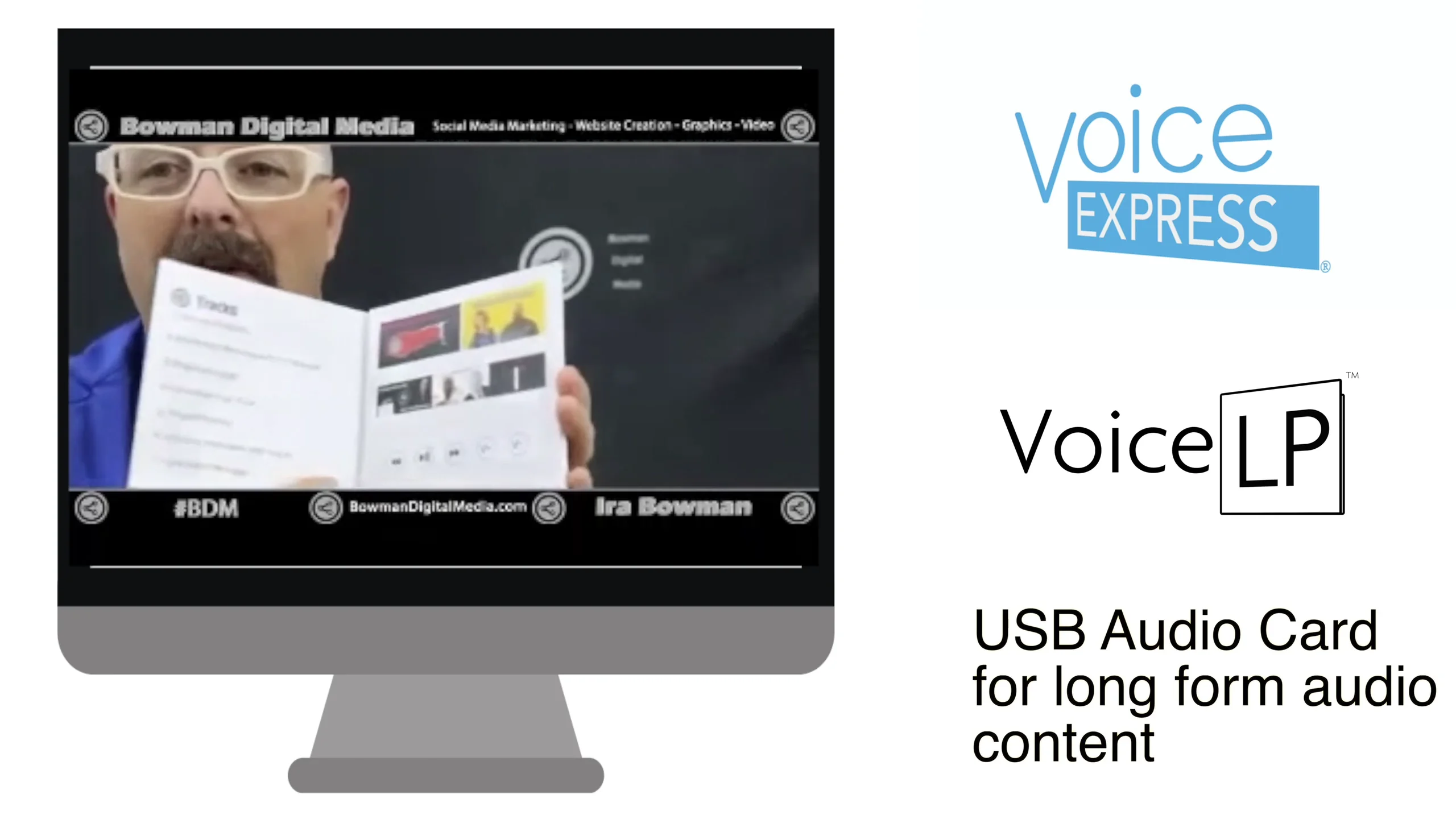 Scheda Audio Registrabile VoiceGift Da 2 Ore – Biglietto Sonoro Con Caricamento MP3 E Jack Cuffie