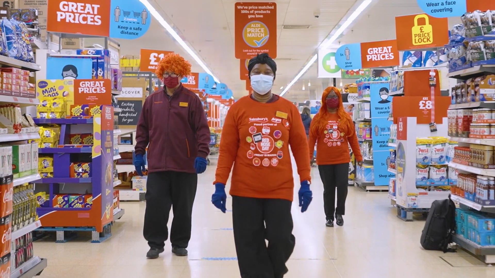 Comic Relief 2021 - Sainsbury's