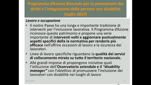 Opportunità e barriere all'inserimento lavorativo delle persone con disabilità psichica