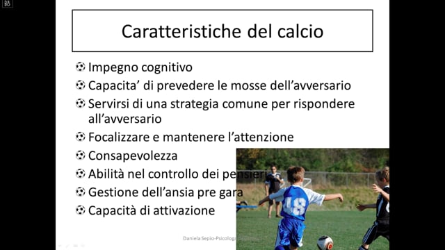 La Psicologia dello sport applicata al calcio giovanile