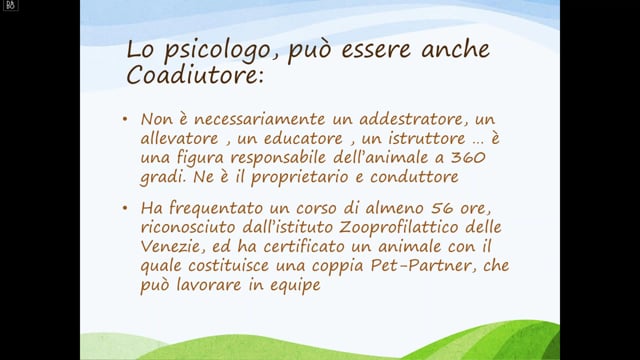 Il lavoro dello psicologo nell'équipe multidisciplinare IAA: presentazione di un caso clinico