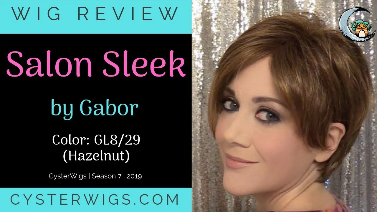 CysterWigs Wig Review Salon Sleek by Gabor Color GL8 29 Hazelnut S7E1087 2019