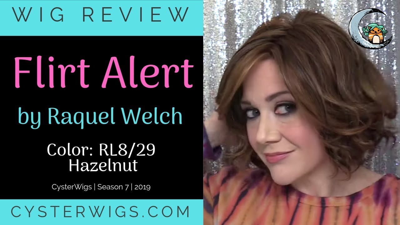 CysterWigs Wig Review Flirt Alert by Raquel Welch Color RL8 29 Hazelnut S7E1086 2019