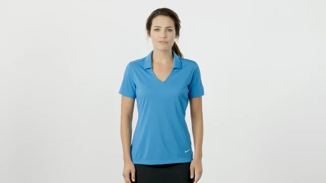 Ladies Dri-Mesh V-Neck Polo