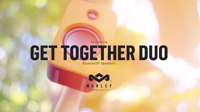 House of Marley Altavoces de Estantería Bluetooth Get Together Duo -  Sostenibles, Inalámbricos para Tocadiscos, Enchufado o 25 h. de Batería,  Entrada Auxiliar - Edición en Bambú Solo en  : : Electrónica
