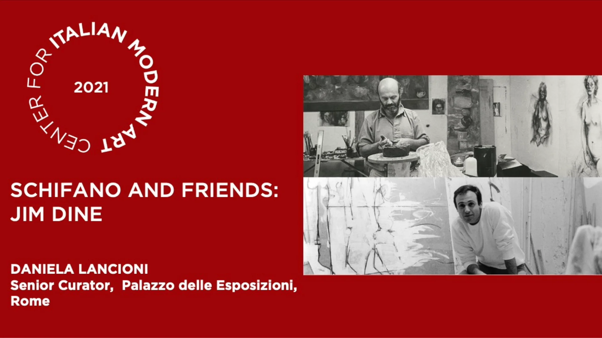 Schifano and Friends: Jim Dine on Vimeo