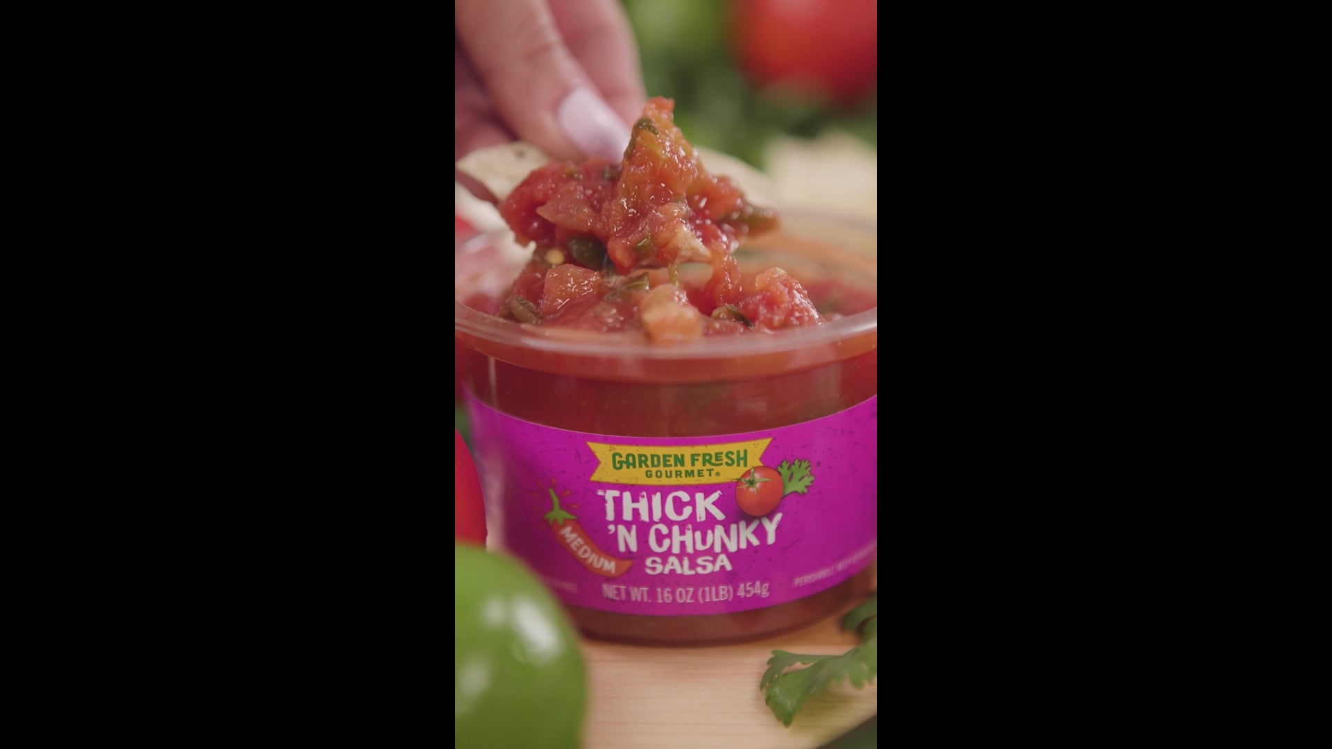 Thick n' Chunky Salsa {Garden Fresh Gourmet}