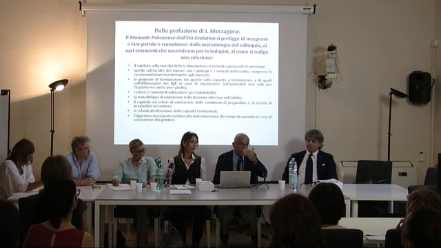 Presentazione del manuale psicoforense dell'età evolutiva