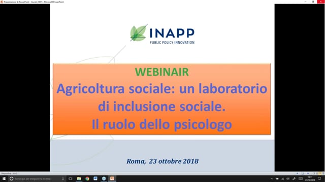 Agricoltura sociale: un laboratorio di inclusione sociale. Il ruolo dello psicologo