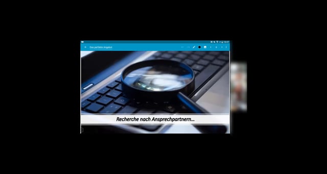 Das perfekte Angebot