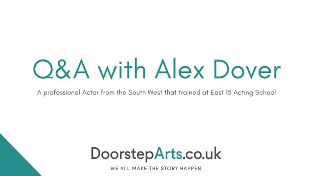 Alex Dover Q&A - Doorstep Arts