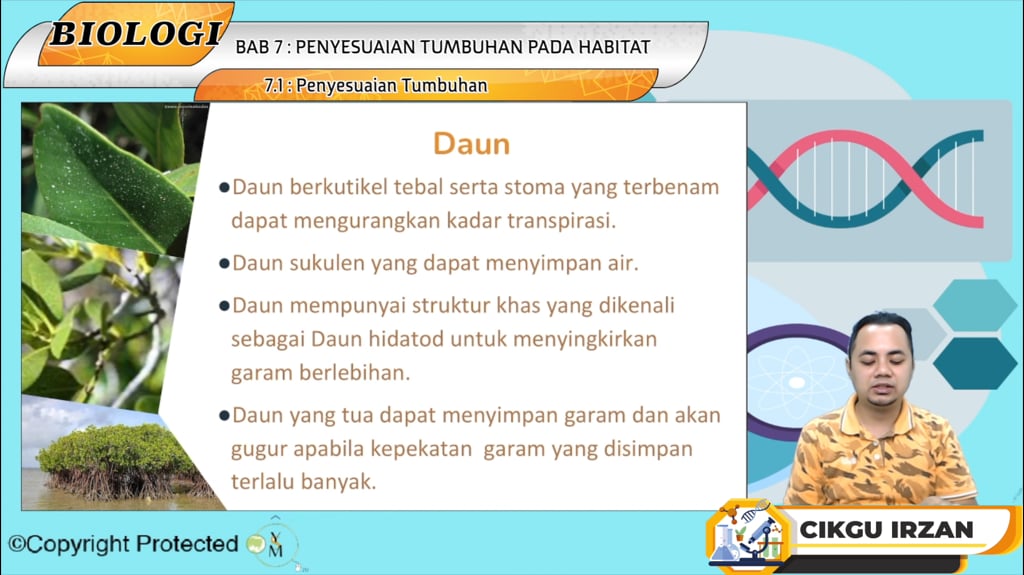 F5_BIO_07-01 Penyesuaian Tumbuhan