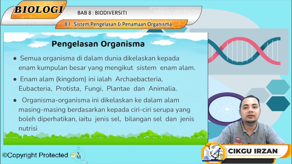 F5_BIO_08-01 Sistem Pengelasan & Penamaan Organisma