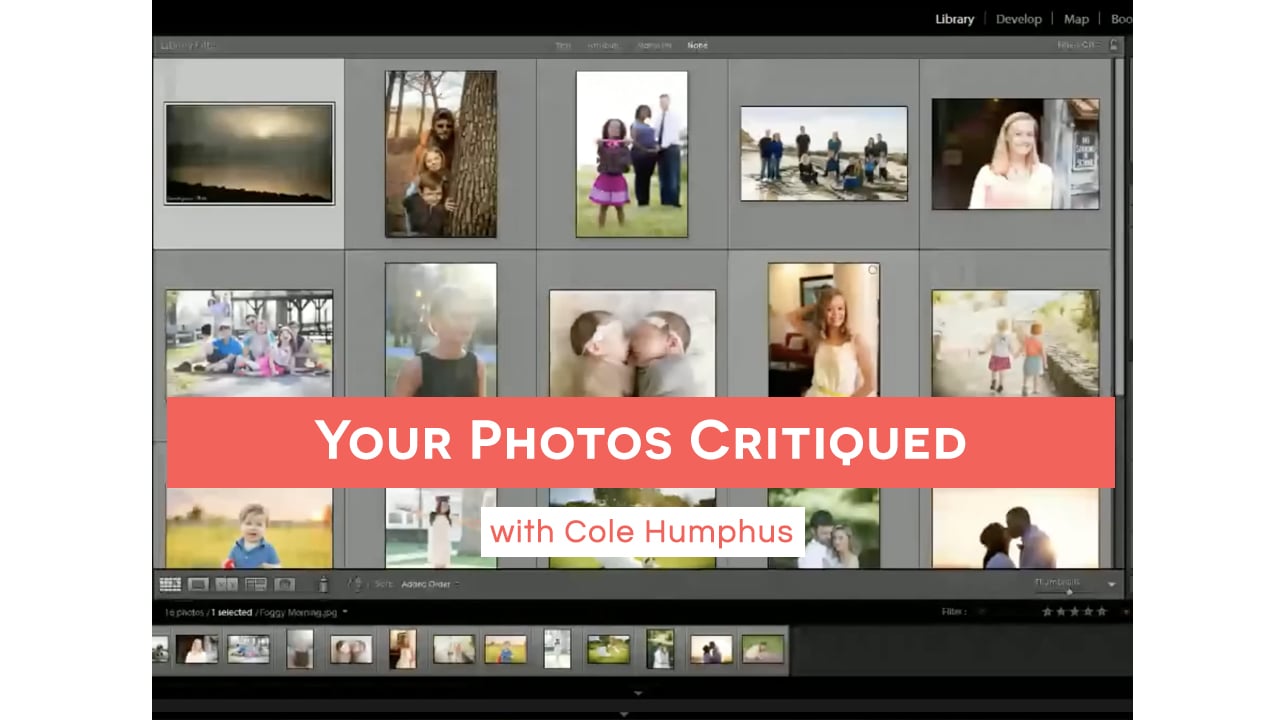 Your Photos Critiqued with Cole!