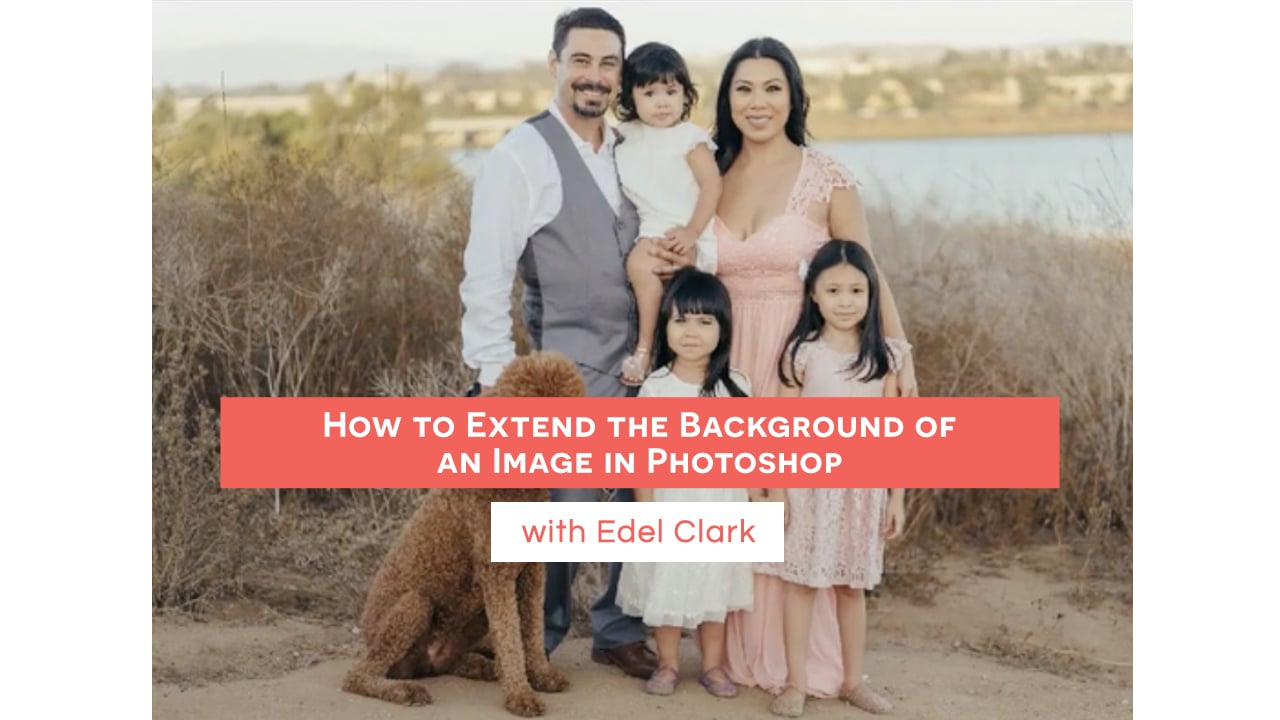 How to Extend the Background of an Image in Photoshop