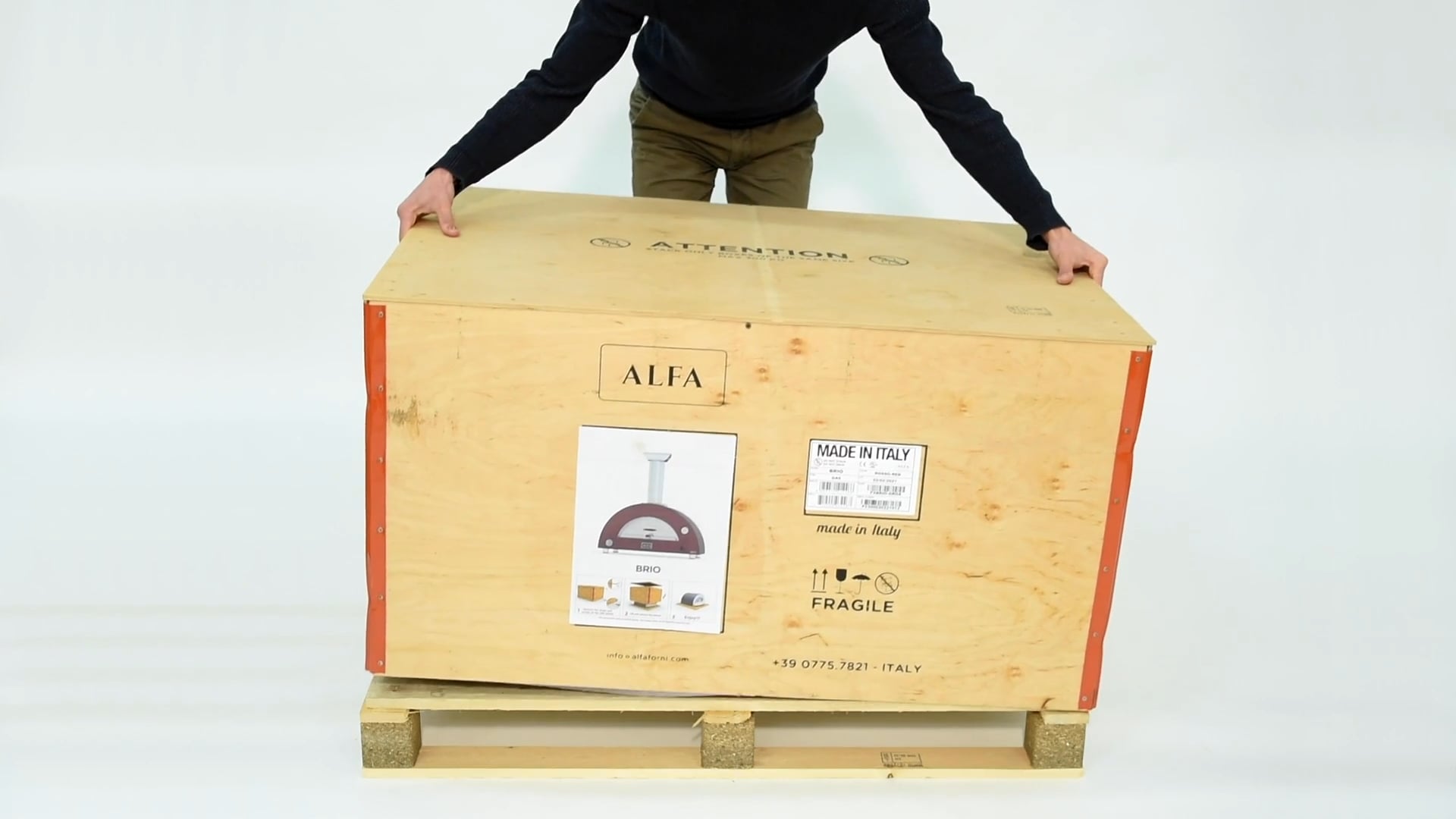 Unpacking and assembling your Alfa Pizza Oven