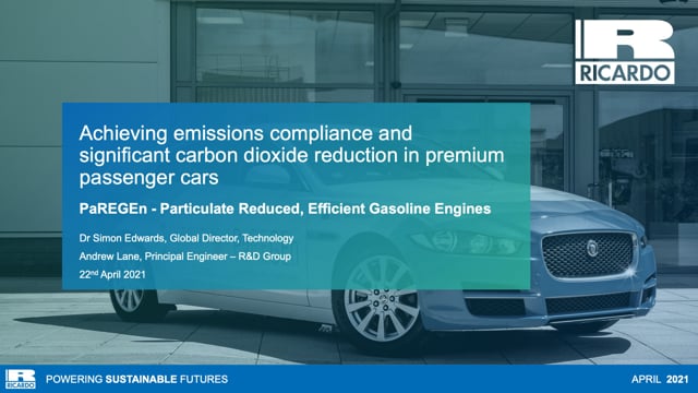 Achieving emissions compliance and significant carbon dioxide reduction in premium passenger cars