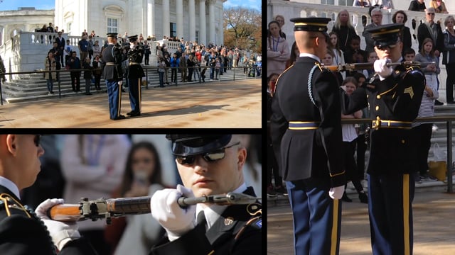 Tomb of The Unknown Soldier Changing of the Guard 2019. (9:15)